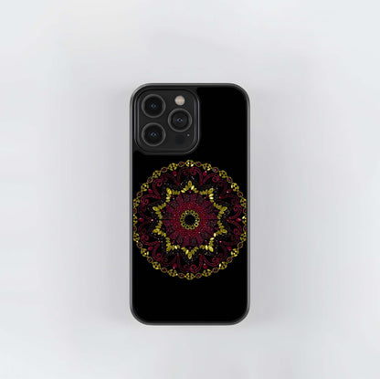Bejeweled Mandala Glass Case