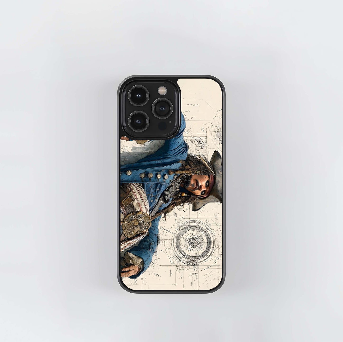 Captain Jack Sparrow The Navigator Glass Case