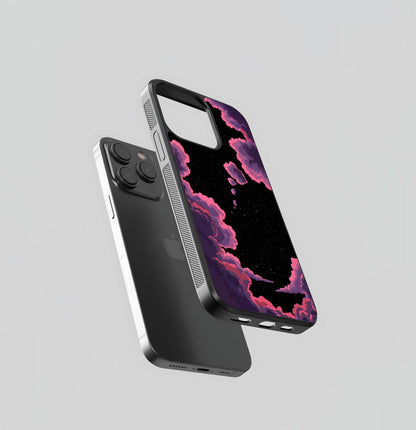 Cosmic Cloud Journey Glass Case