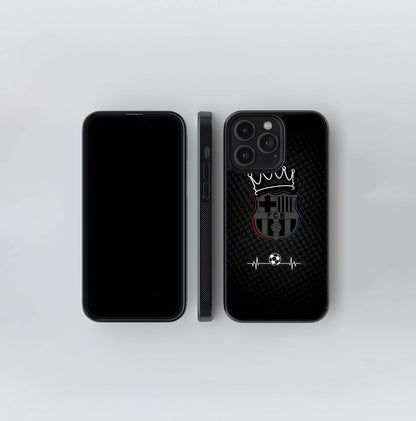FC Barcelona Dark Crown Glass Case