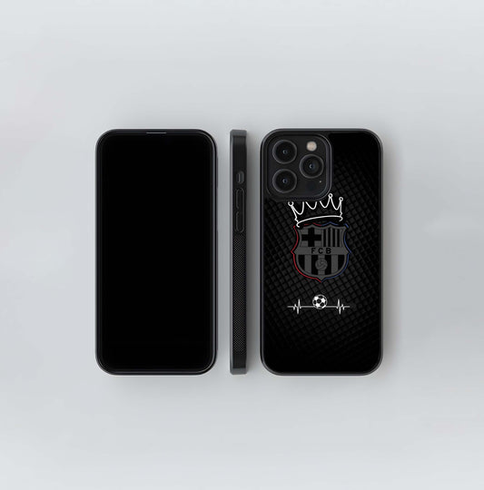 FC Barcelona Dark Crown Glass Case