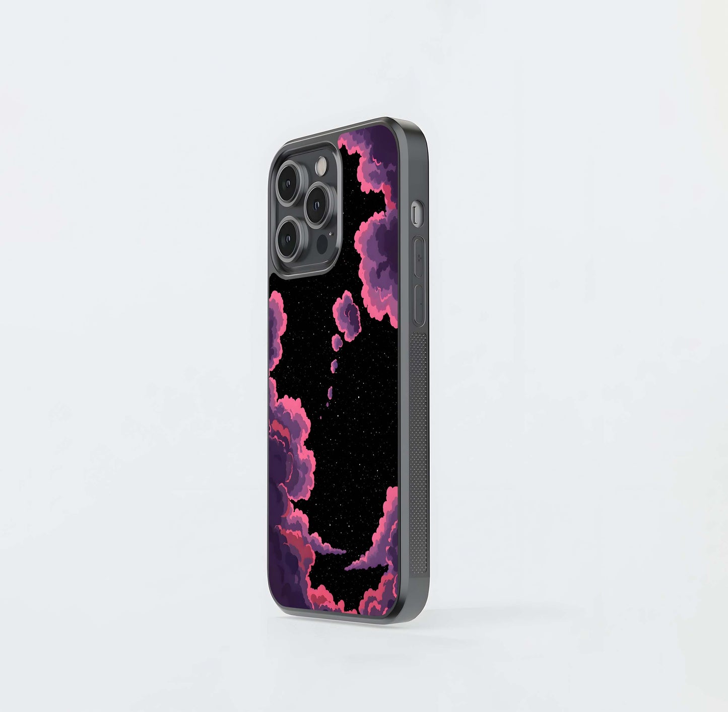 Cosmic Cloud Journey Glass Case