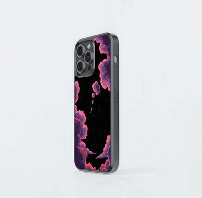 Cosmic Cloud Journey Glass Case