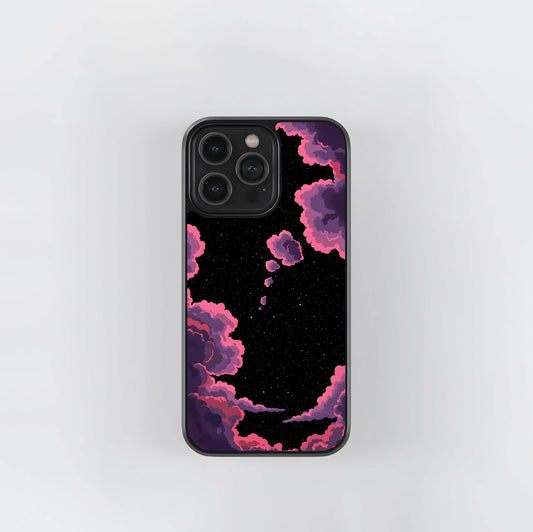 Cosmic Cloud Journey Glass Case