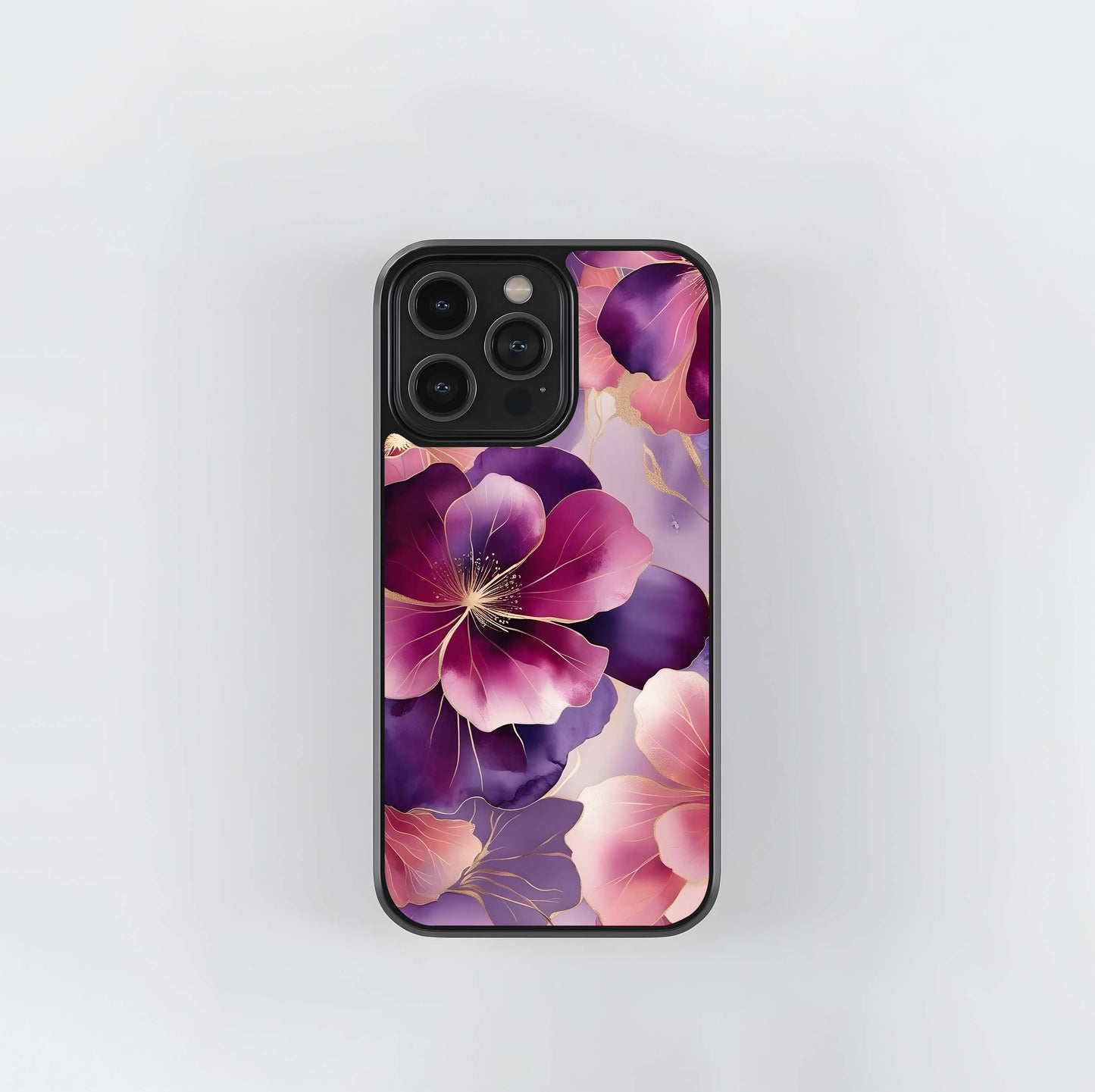 Velour Bloom Glass Case