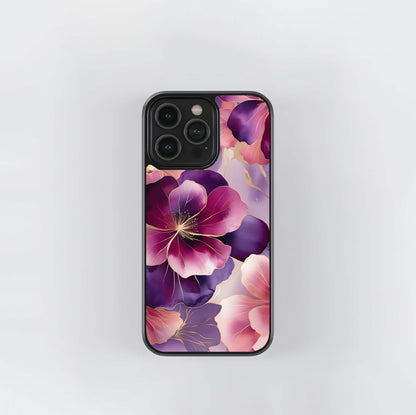 Velour Bloom Glass Case