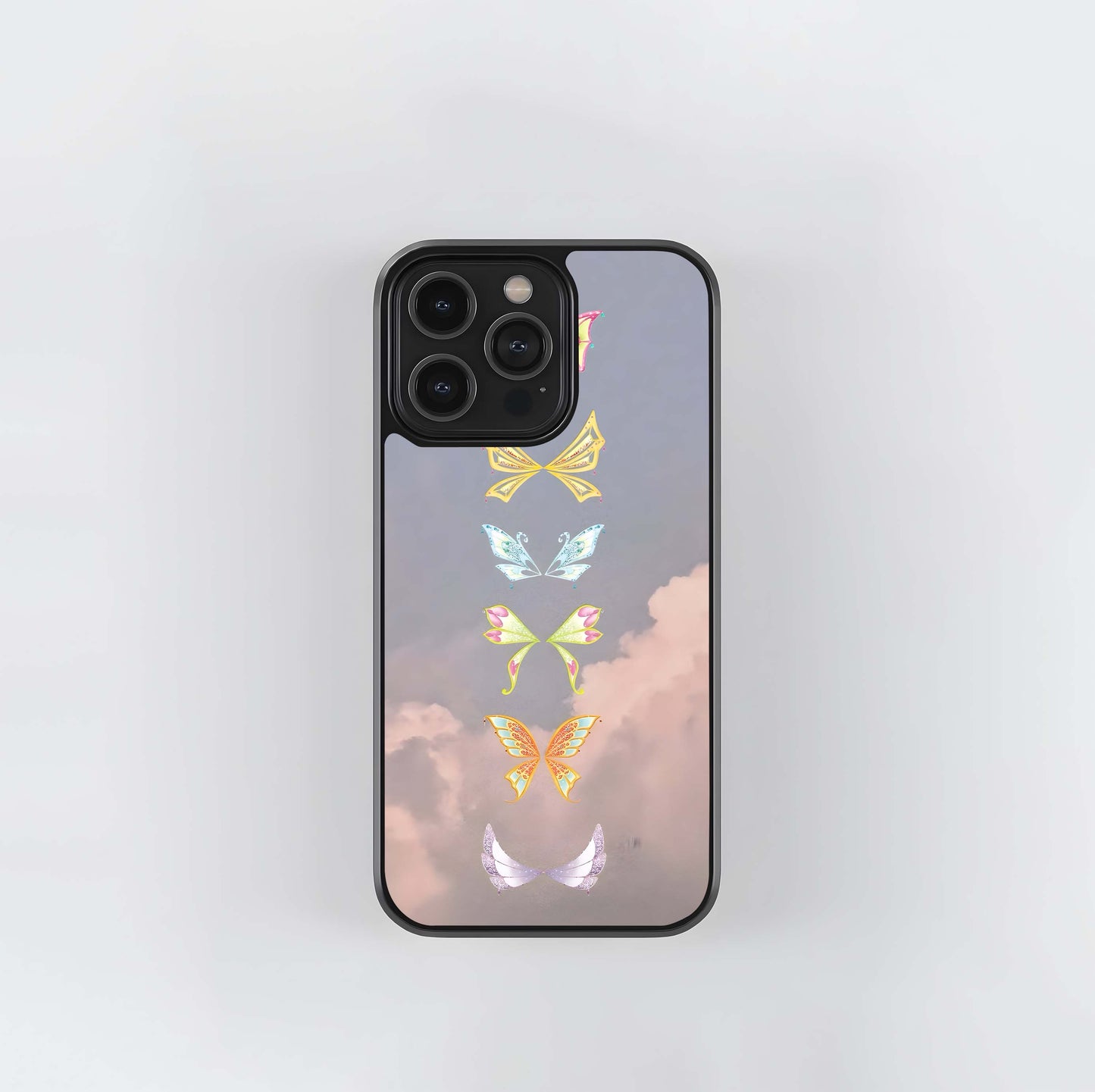 Butterfly Magic Rise Glass Case