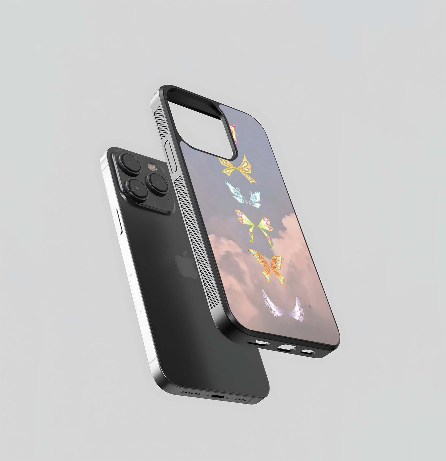 Butterfly Magic Rise Glass Case