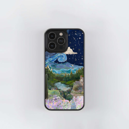 Butterfly Sky Dreams Glass Case