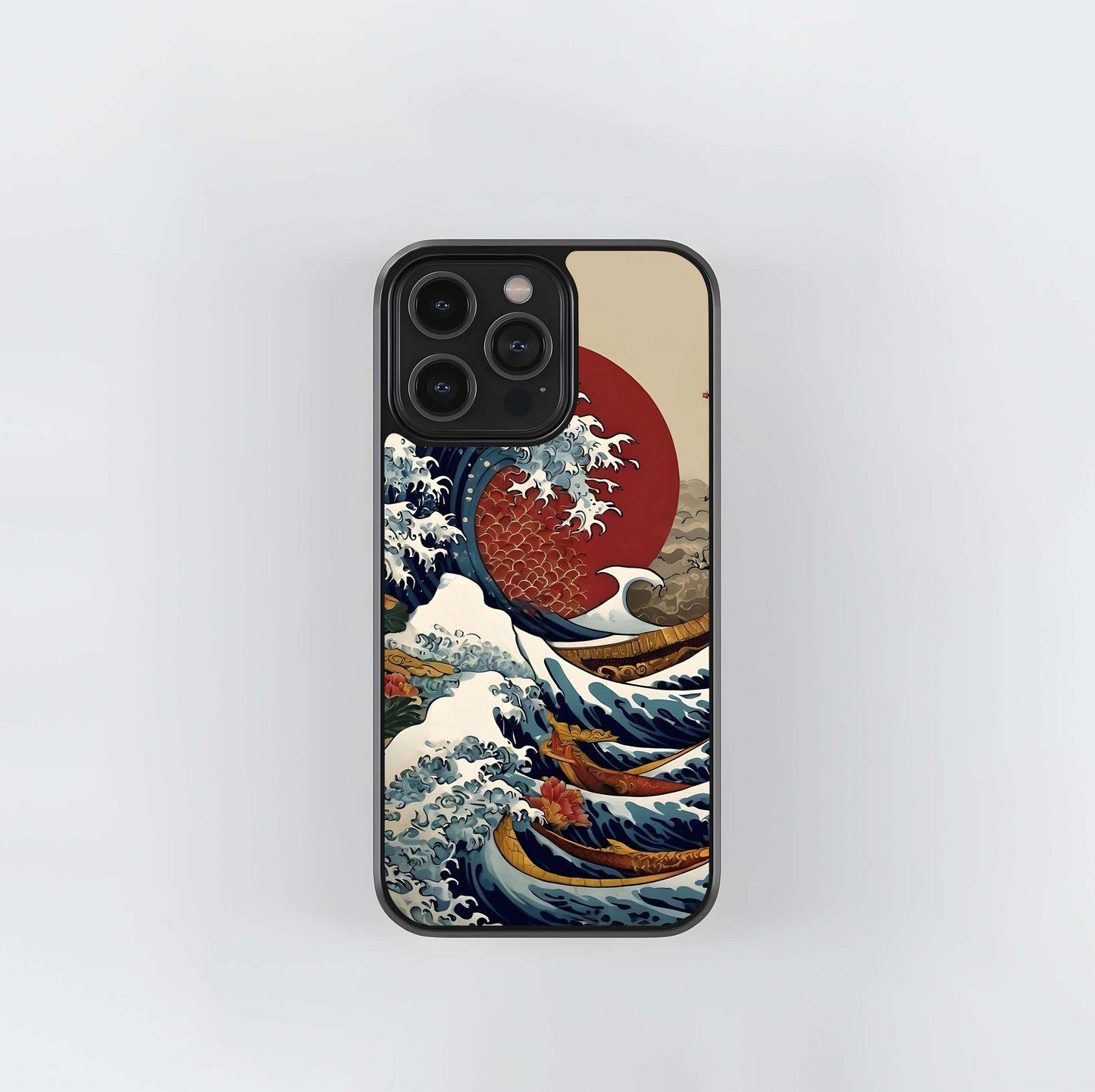 Crimson Voyage Glass Case
