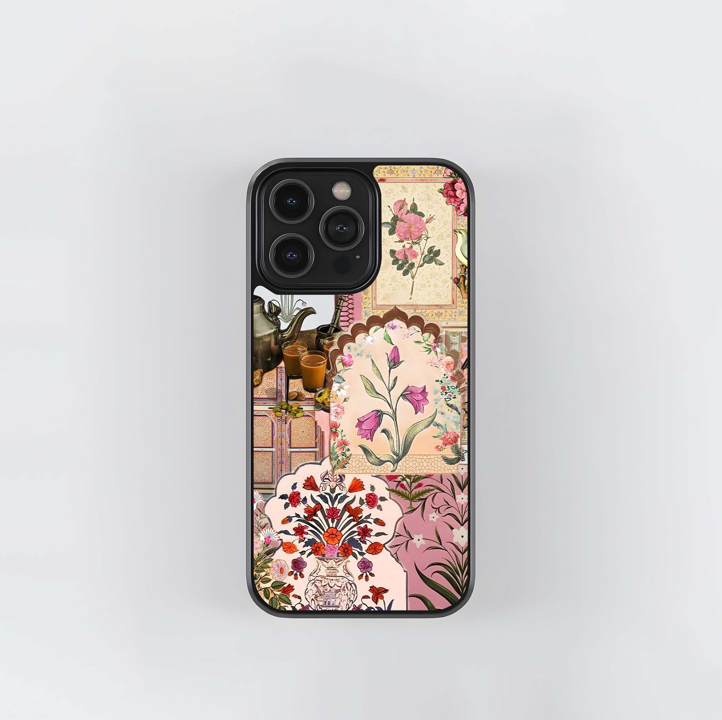 Aesthetic Mughal Garden Glass Case