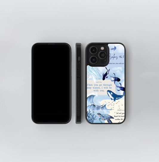 Faithful Ocean Promise Glass Case