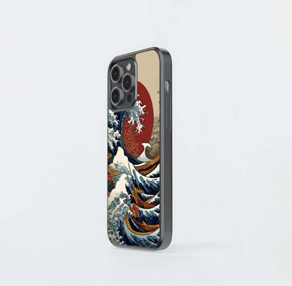 Crimson Voyage Glass Case