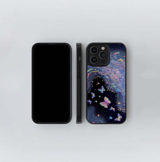 Butterfly Stardust Whispers Glass Case