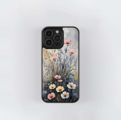 Misty Dawn Bouquet Glass Case