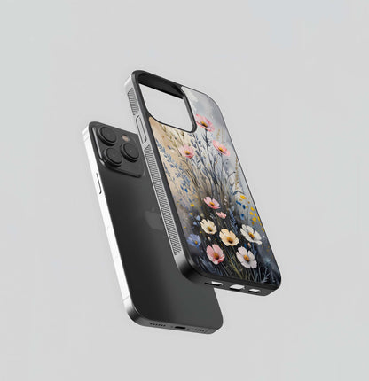 Misty Dawn Bouquet Glass Case