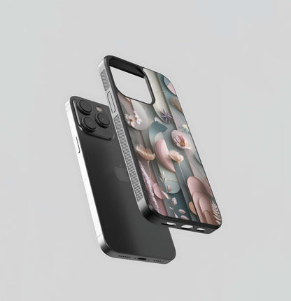 Modern Serenity Collage Glass Case