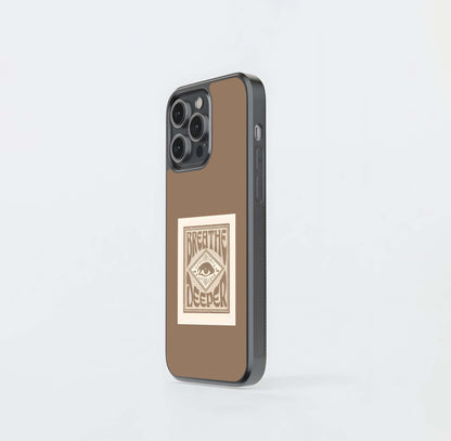 Calm Soul Poster Glass Case