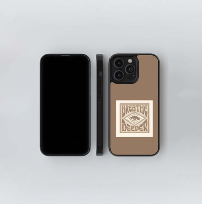 Calm Soul Poster Glass Case