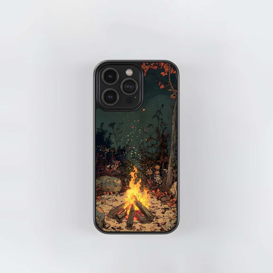 Campfire Night Magic Glass Case