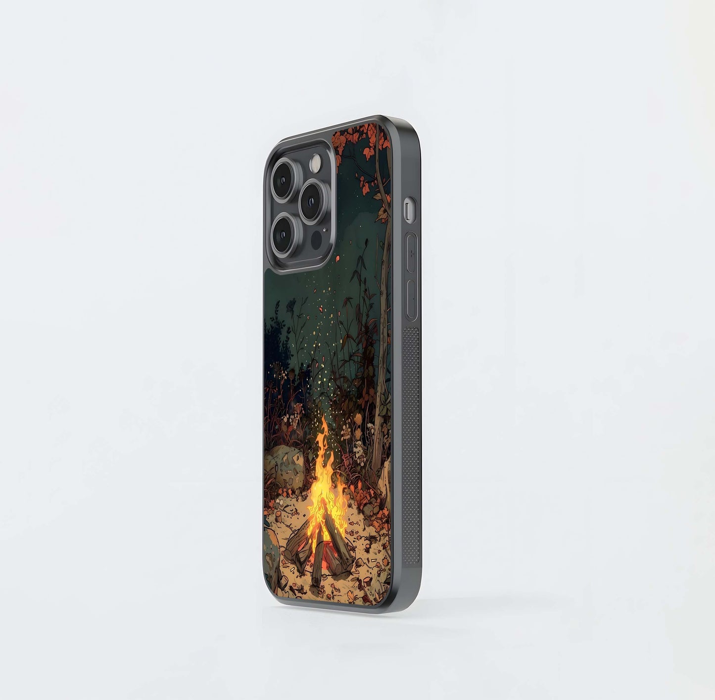 Campfire Night Magic Glass Case