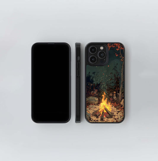 Campfire Night Magic Glass Case
