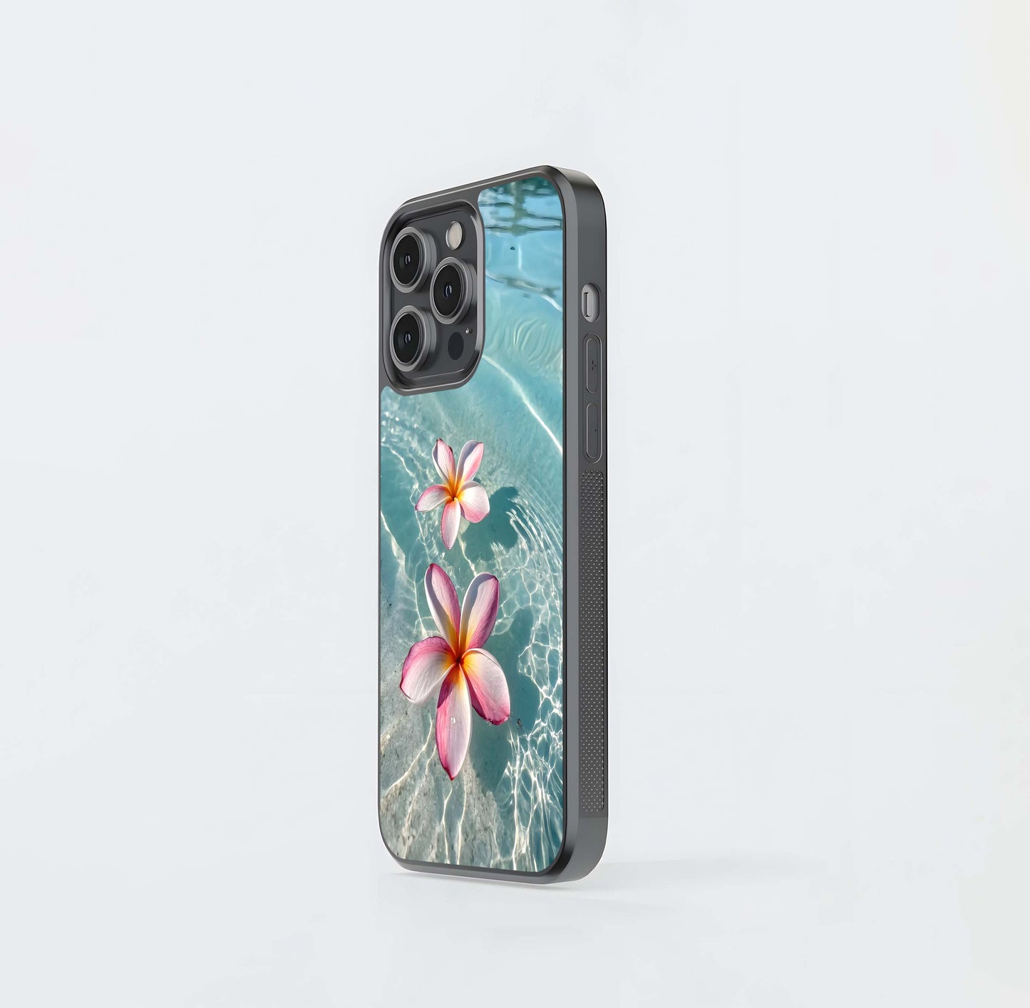 Floating Bloom Bliss Glass Case