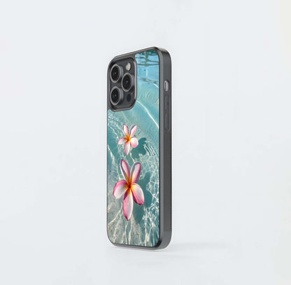 Floating Bloom Bliss Glass Case