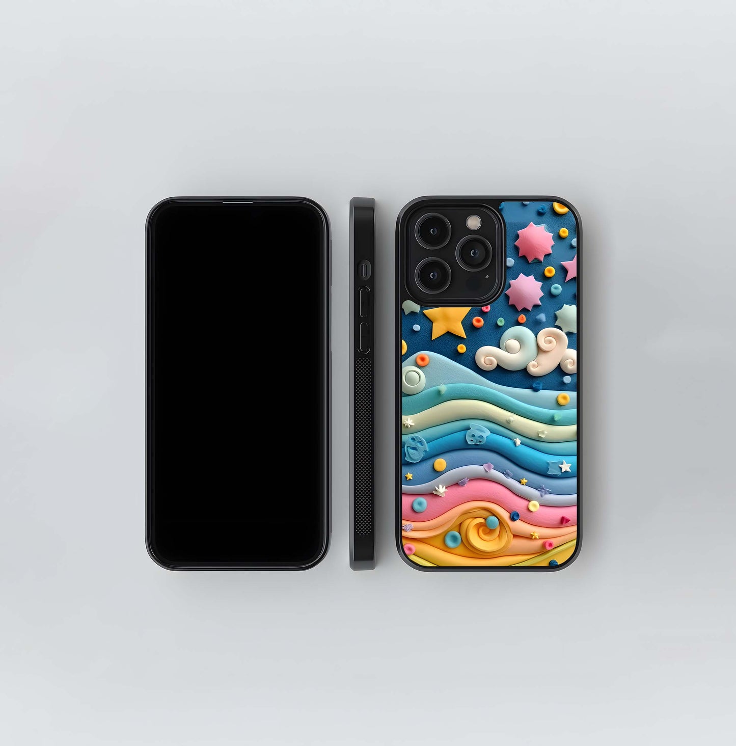 Candy Cloud Chaos Glass Case