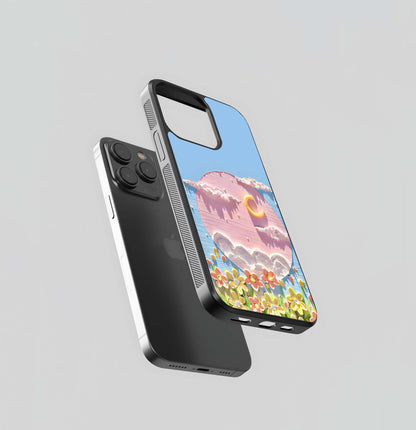 Candy Sky Blossoms Glass Case