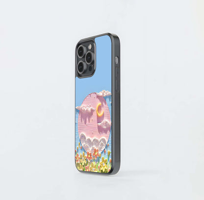 Candy Sky Blossoms Glass Case