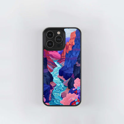 Canyon of Colors Glass Case