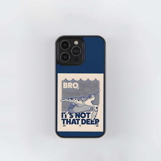 Pop Art Turtle Bro Glass Case