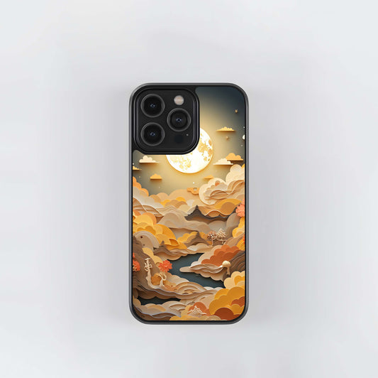 Mid Autumn Season Glass Case