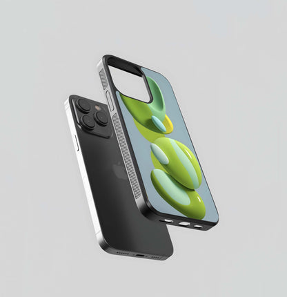 Balanced Organic Forms Glass Case