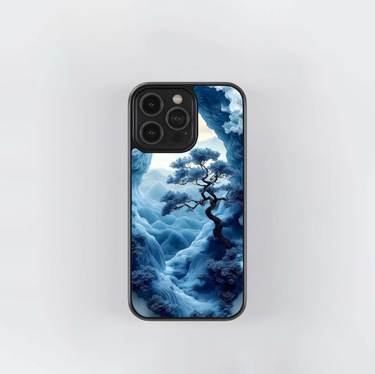 Frozen Serenity Gate Glass Case