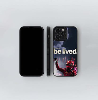 Charles Leclerc Life Gotta Be Lived Glass Case