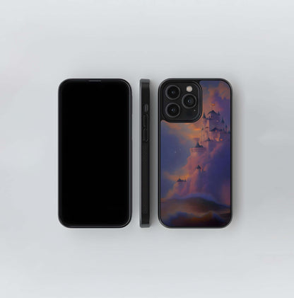 Castle Cloud Rise Glass Case