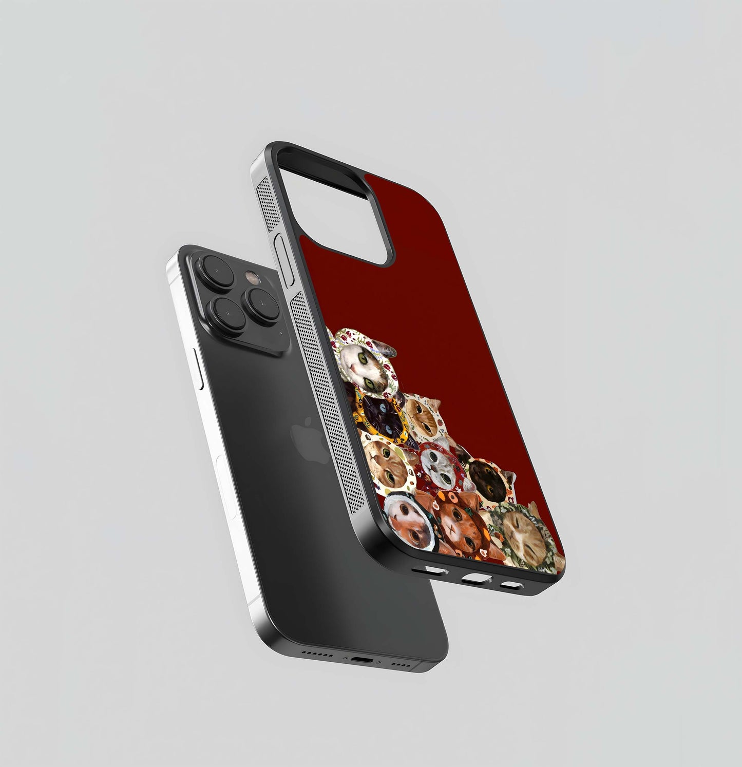 Cat Gang Aura Glass Case