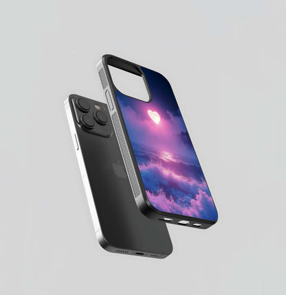 Moonlit Velvet Tide Glass Case