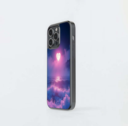 Moonlit Velvet Tide Glass Case