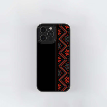 Minimalist pixel style Glass Case