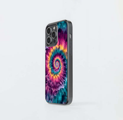 Galactic Spiral Burst Glass Case