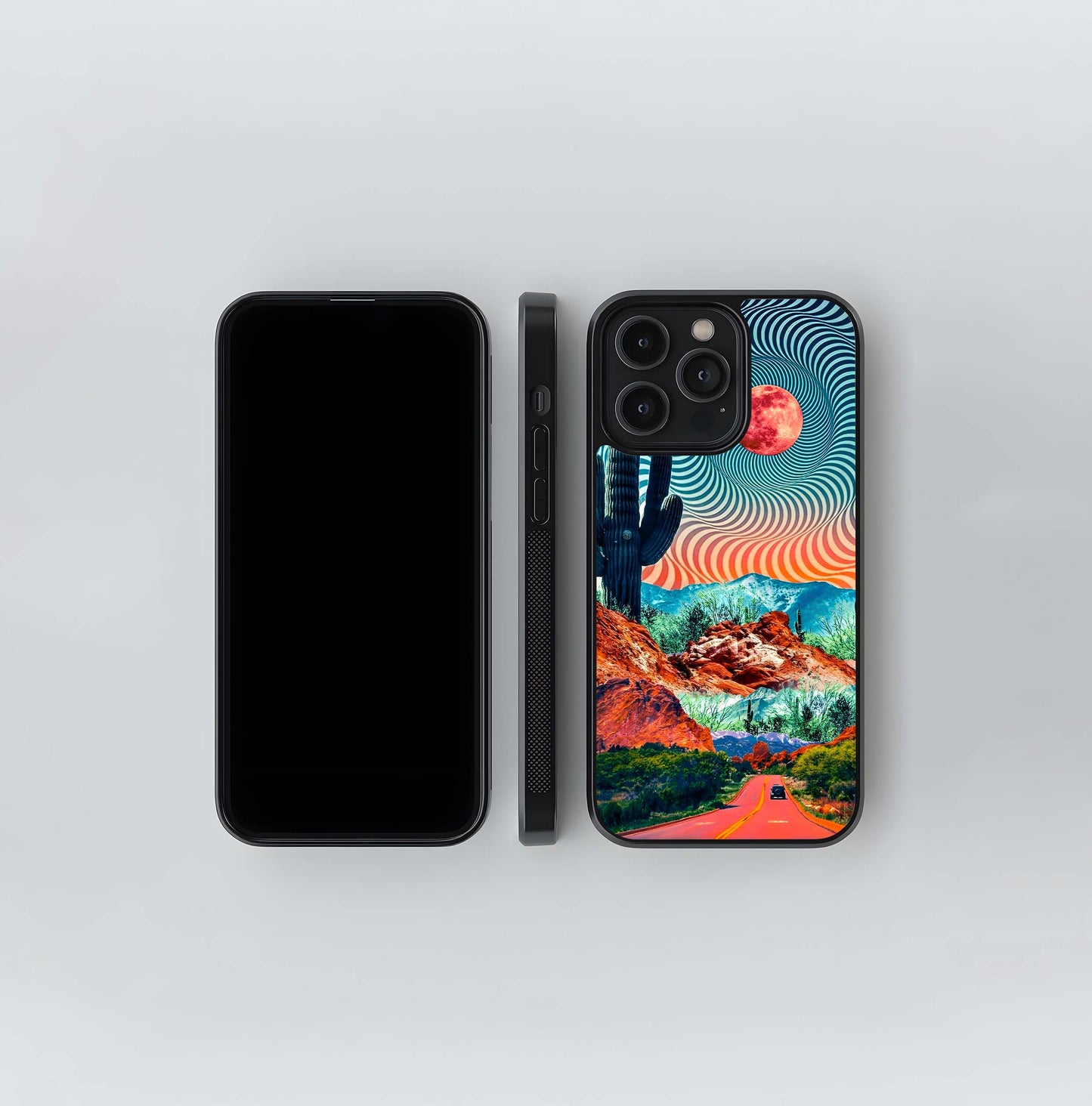 Desert Mirage Glass Case