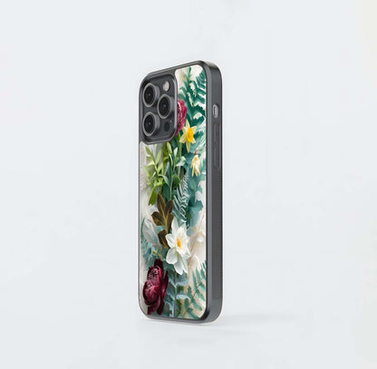 Baroque Botanical Cascade Glass Case