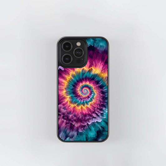 Galactic Spiral Burst Glass Case
