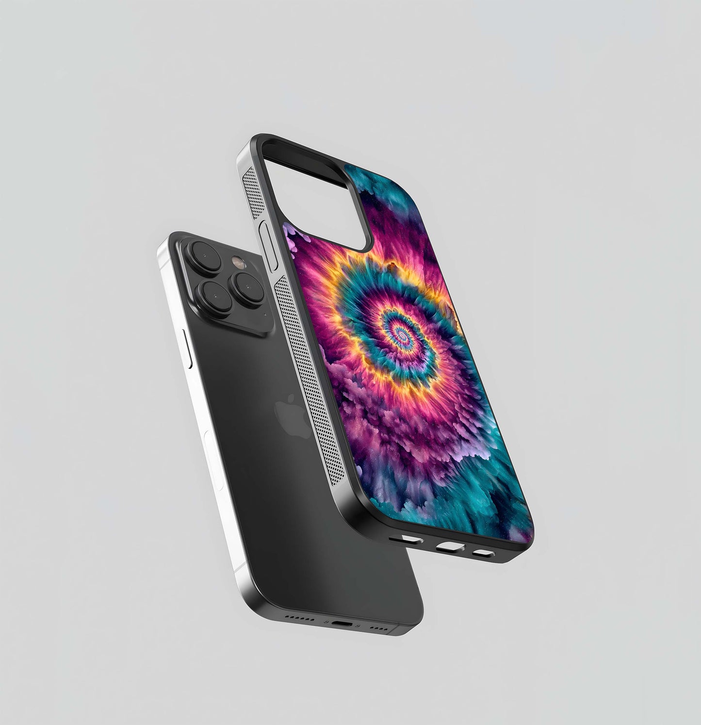 Galactic Spiral Burst Glass Case