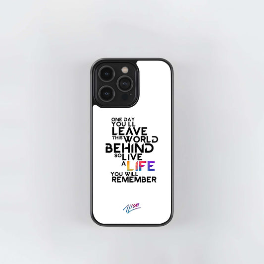Motivational Gradient Glass Case