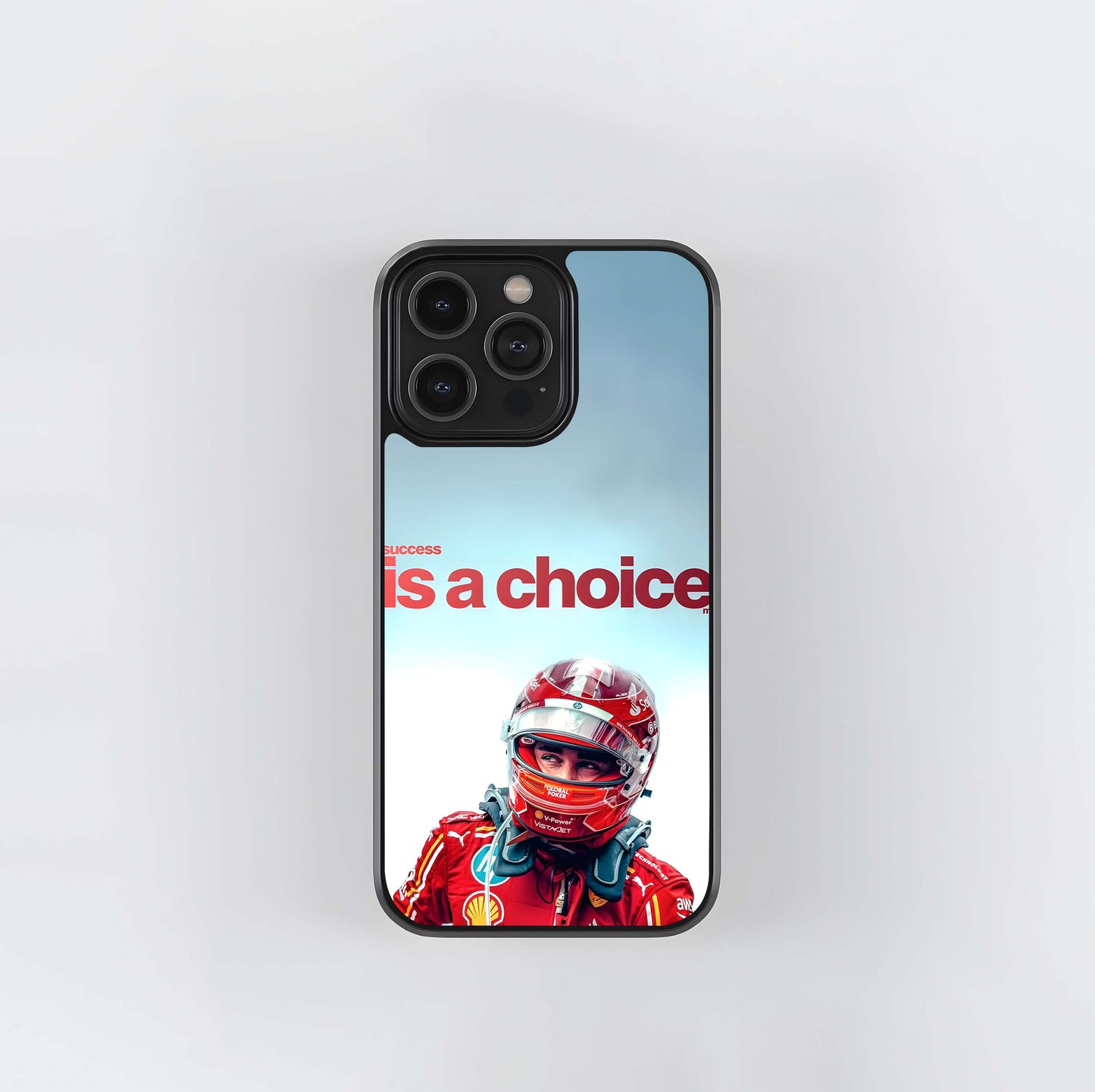 Charles Leclerc Success is a Choice Glass Case