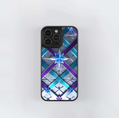 Neo-Art Deco Star Glass Case